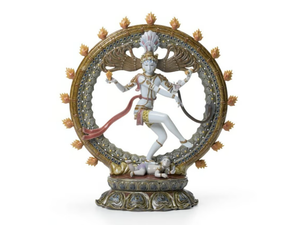 SHIVA NATARAJA - Porcelain decorative object - Styling by Lladró
