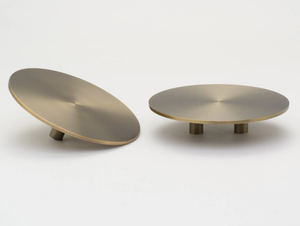 HALO - Brass door handle - Finishes accessories by Lo & Co Interiors