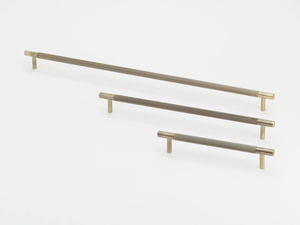 LINEAR - Brass Bridge furniture handle - Furniture accessories by Lo & Co Interiors