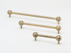 SPHERE - Brass Bridge furniture handle - Furniture accessories by Lo & Co Interiors