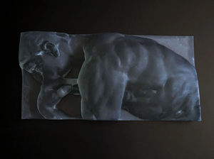 THE THINKER - Acrylic glass Decorative panel - Styling by LO Contemporary