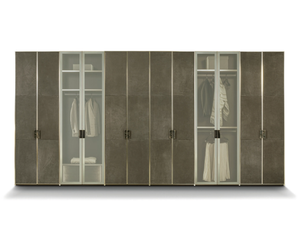 ATELIER - Sectional walk-in wardrobe with integrated lighting - wardrobe by Longhi