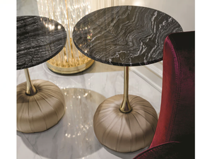 BAG - Round marble coffee table - Coffee table by Longhi