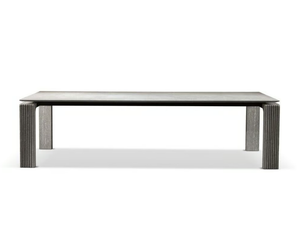 DOMINIC - Marble dining table - Table by Longhi