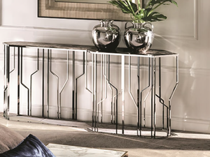 GINZA - Marble console table - Console by Longhi