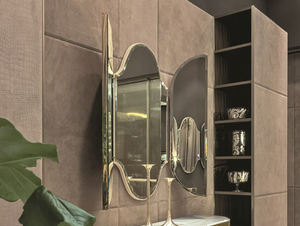 MIRAGE - Oval wall-mounted mirror - Accessories by Longhi
