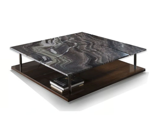 RACHEL - Marble coffee table - Coffee table by Longhi