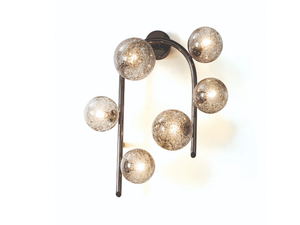 RIALTO - LED blown glass wall lamp - Wall lamp by Longhi