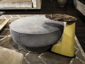 VINCENT - Round pouf - Pouf by Longhi