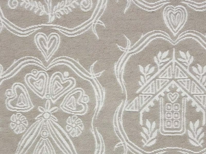 ALPAGE STEMMI - Jacquard fabric with graphic pattern - Accessories by L'Opificio