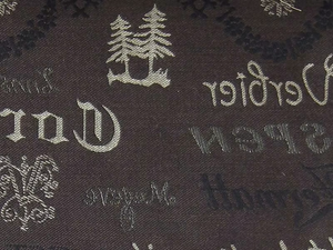 COTTAGE SOUVENIR - Jacquard fabric with graphic pattern - Accessories by L'Opificio