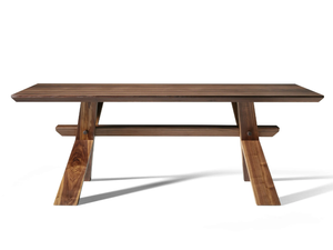 DECIMO - Custom walnut table - Table by L'Ottocento
