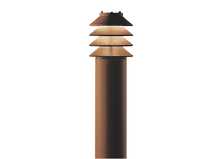 BYSTED - LED Corten™ bollard light - Floor lamp by Louis Poulsen