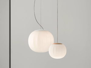 LITA - LED blown glass pendant lamp - Ceiling lamp by Luceplan