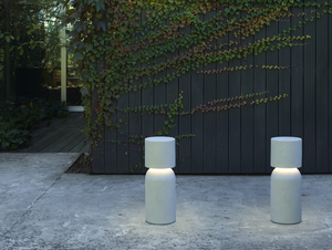 NUI - VERSION A - LED cement bollard light - Lighting by Luceplan
