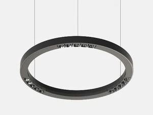 FILE FLEX CIRCLE SPOT 48V - LED extruded aluminium pendant lamp - Ceiling lamp by Lucifero's