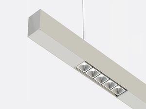 FILE - LED extruded aluminium pendant lamp - Ceiling lamp by Lucifero's