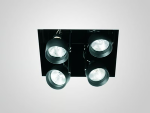 MINI INCAS - Recessed adjustable painted metal spotlight - Functional light by Lucifero's
