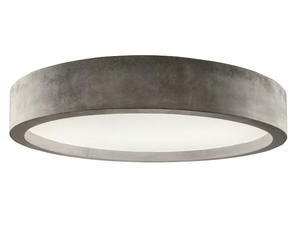 ZERO51 - LED cement ceiling lamp - Ceiling lamp by Lucifero's