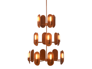 MAFALDA 12-LA70 - Powder coated aluminium pendant lamp - Ceiling lamp by Luminaire Authentik
