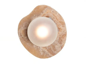 NOPAL NUBE ONYX 1206-LA40 - LED dimmable onyx wall lamp - Wall lamp by Luminaire Authentik