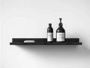 DESIGNO - Stainless steel bathroom wall shelf - Cabinet by LUSSO