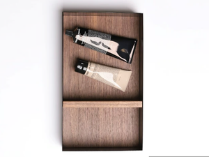 DESIGNO - Wooden bathroom tray - Styling by LUSSO