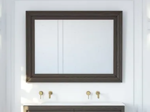 DORCHESTER - Rectangular framed oak mirror - Accessories by LUSSO