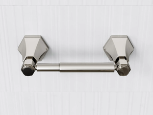 ETON - Stainless steel toilet roll holder - Toilet seat by LUSSO