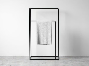LUXE - Standing stainless steel towel rack - Accessories by LUSSO