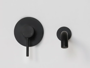 LUXE - Wall-mounted Recessed single handle bathtub mixer - Tap by LUSSO