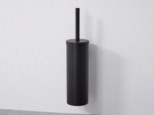 LUXE - Wall-mounted stainless steel toilet brush - Sanitary accessories by LUSSO