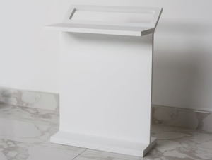 Standing towel rack - Standing Resin Stone towel rack - Accessories by LUSSO