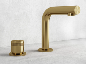 URBAN - 2 hole countertop stainless steel washbasin mixer - Tap by LUSSO
