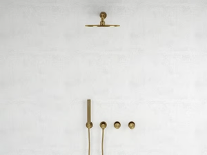 URBAN - 5 hole thermostatic stainless steel shower set with hand shower - Shower by LUSSO