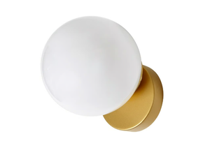 LYMINGTON A - Metal and glass wall lamp - Wall lamp by Luxcambra