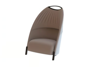 BIGA - Fabric armchair high-back - Armchair by Luxy