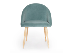 BLOOM M - Fabric chair with armrests - Chair by Luxy