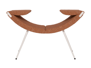 CLOP - Fabric easy chair with armrests - Armchair by Luxy