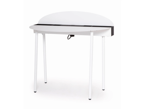 CRONO - Metal secretary desk - Desk by Luxy