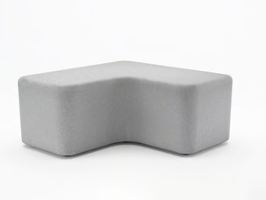 PUZZLE - Sectional upholstered fabric pouf - Sofa by Luxy
