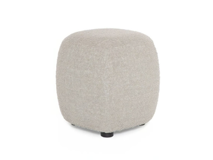 SEA SHELL - Upholstered square fabric pouf - Pouf by Luxy