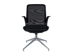 SMARTLIGHT - Trestle-based medium back Nylon® executive chair - Office Chair by Luxy