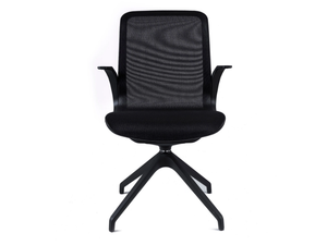 SMARTLIGHT - Trestle-based Nylon® office chair with armrests - Office Chair by Luxy