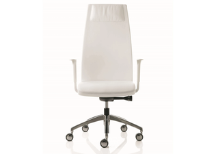 SMARTOFFICE - Swivel office chair with 5-Spoke base with headrest - Office Chair by Luxy