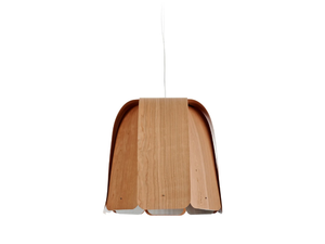 DOMO - Handmade wood veneer pendant lamp - Ceiling lamp by LZF