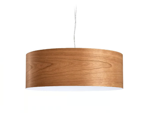 GEA - Handmade wood veneer pendant lamp - Ceiling lamp by LZF