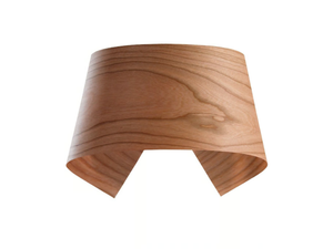 HI-COLLAR - Handmade wood veneer wall lamp - Wall lamp by LZF