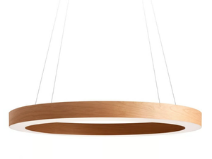 OH! LINE - Handmade wood veneer pendant lamp - Ceiling lamp by LZF