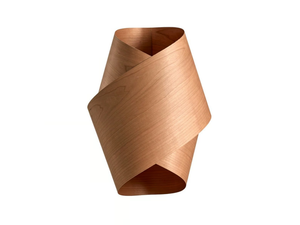 ORBIT - Handmade wood veneer wall lamp - Wall lamp by LZF